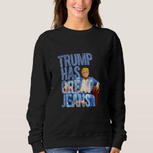 Trumman har Underbara Jeans underliga politiska PM T Shirt