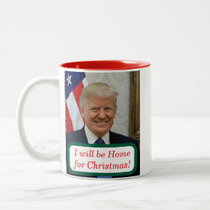 Trumman kommer att vara hem för julkaffet Mugg