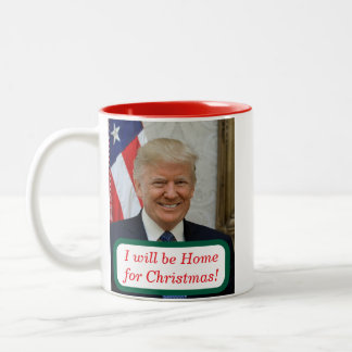 Trumman kommer att vara hem för julkaffet Mugg