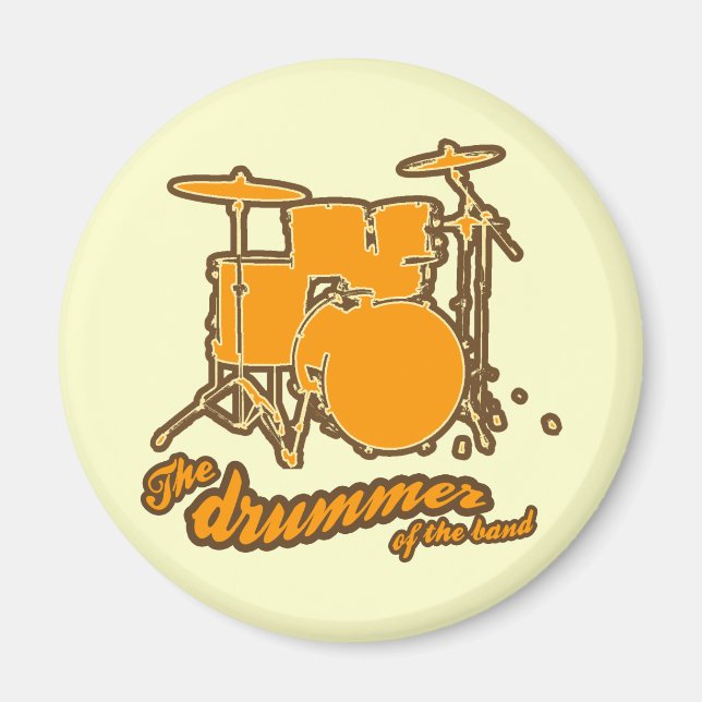 trumman, musik magnet (Framsidan)
