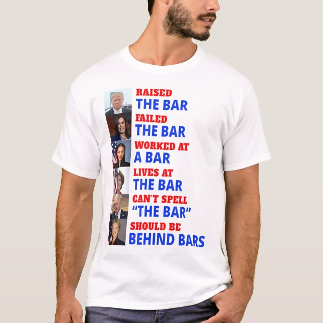 Trumman som har ökat Pub-Harris Misslyckats Pub T Shirt (Framsida)
