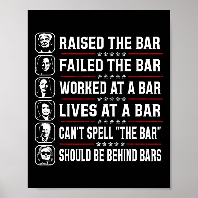 Trumman tog upp Pub och Misslyckades Pub Poster (Framsidan)
