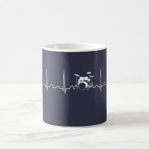 TRUMMAR HJÄRTSLAG KAFFEMUGG