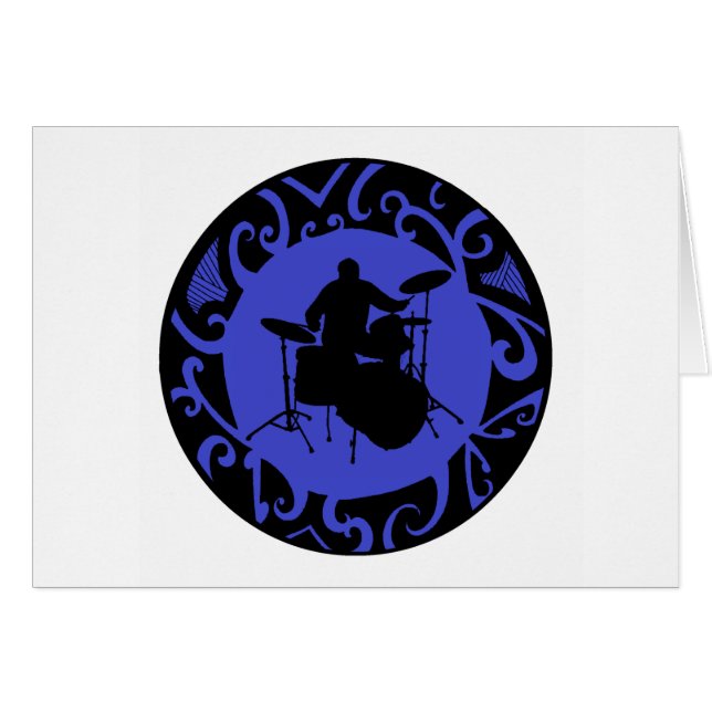 TRUMMAR PÅ SNURRANDET HÄLSNINGSKORT (Framsidan Horizontal)