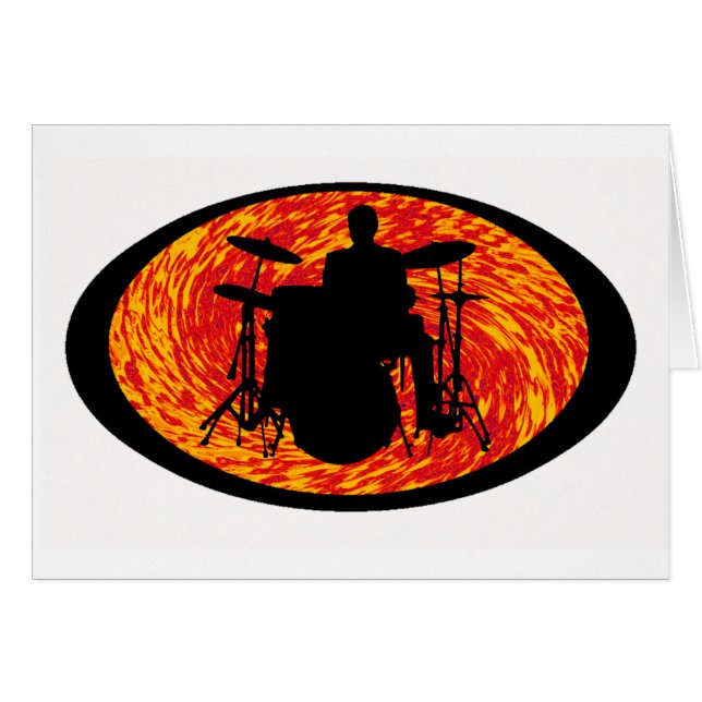 TRUMMAR SOLEN HÄLSNINGSKORT (Framsidan Horizontal)