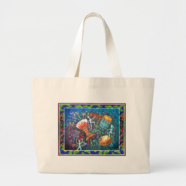 TRUMMAR toto hänger lös Jumbo Tygkasse (Framsidan)