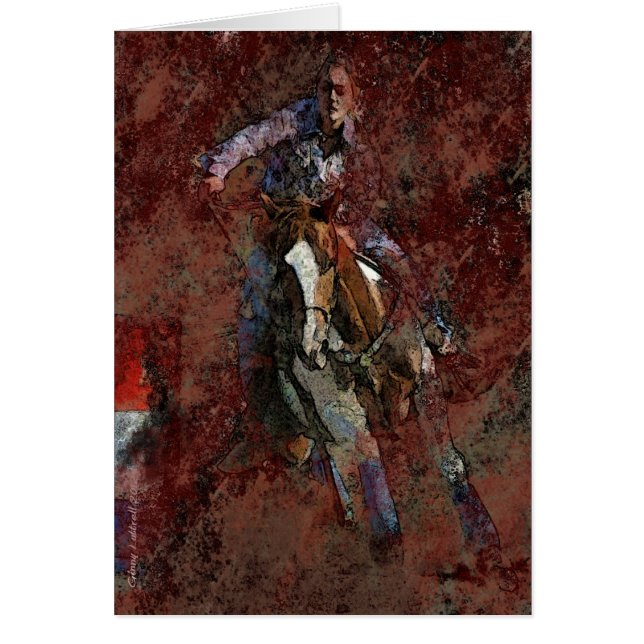 Trummatävla Hälsningskort (Framsidan)