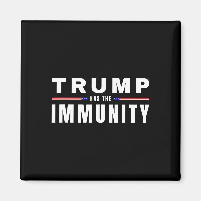 Trummen har straffriheten för USA:s valår Maga Tee Magnet (Framsidan)