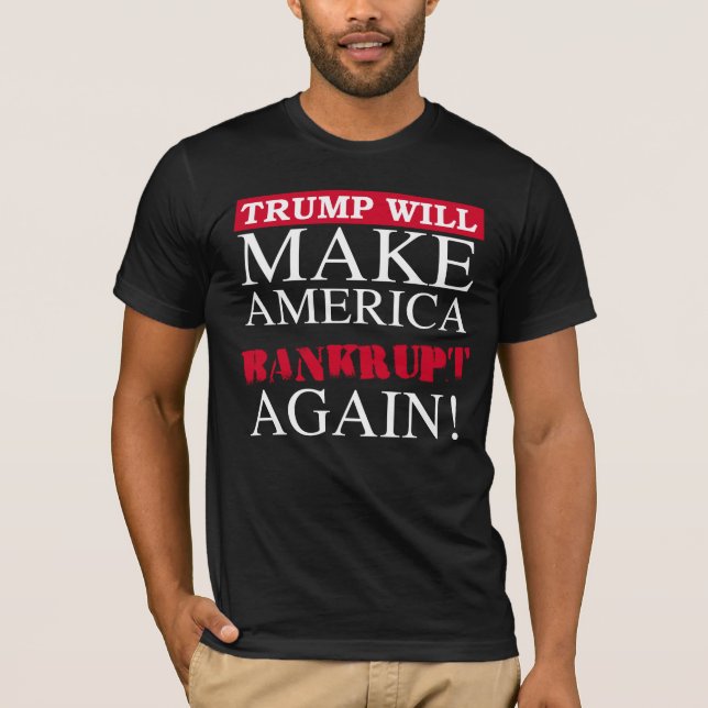 Trummen kommer att få Amerika att gå i konkurs ige T-shirt (Framsida)