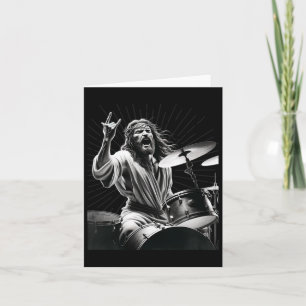 Trummis Rock Jesus Trummar Kort