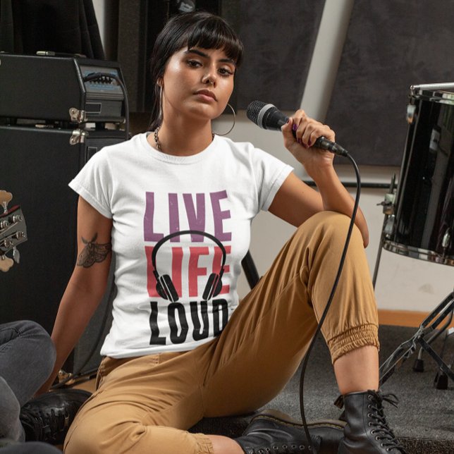 Trummor det högt t shirt (Skapare uppladdad)