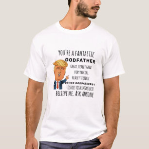 Trummor Godfather roliga födelsedagspresent T Shirt