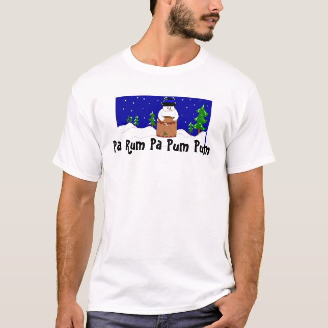 Trummsnögubbe Tee (Framsida)