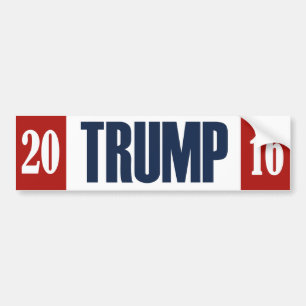 Trump 2016 Blockera Kampanj Bumper -.png Bildekal