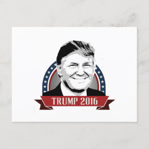 Trump 2016 Kampanj-banderoll Vykort