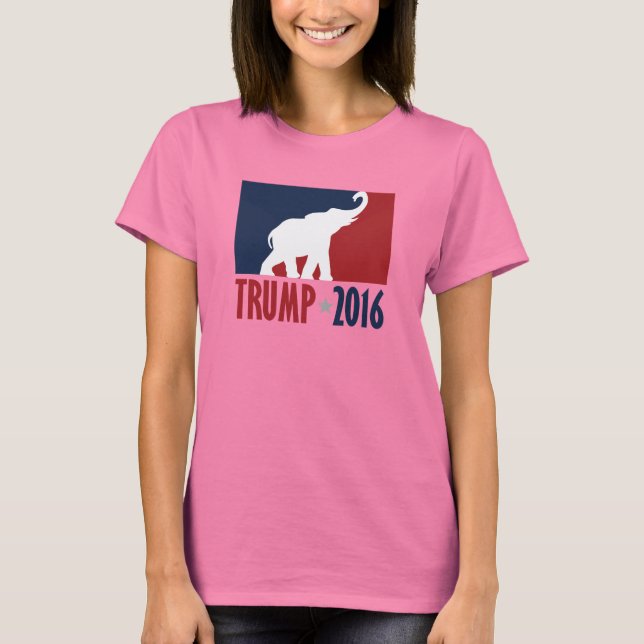 Trump 2016 Pro GOP-kandidatdesign Tee (Framsida)