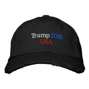 TRUMP 2016 USA CAP BRODERAD KEPS