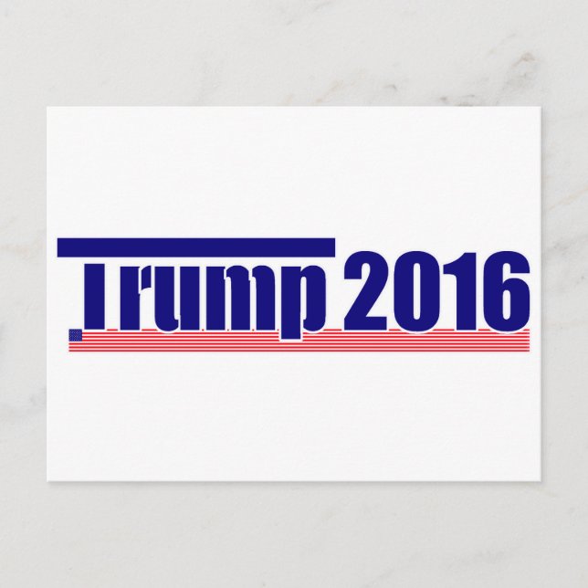 Trump 2016 vykort (Framsida)
