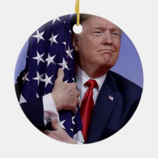 Trump 2020 4 Fler år Julgransprydnad Keramik