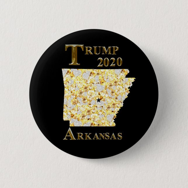 TRUMP 2020 ARKANSAS KNAPP (Framsida)