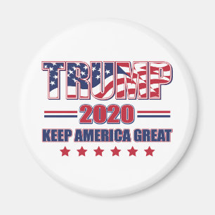 Trump 2020 Behålla Amerika Underbar Magnet