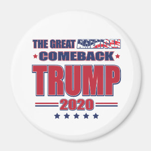 Trump 2020 Behålla Amerika Underbar Magnet