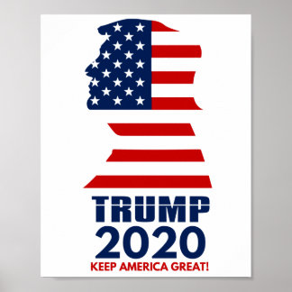 Trump 2020 Behålla Amerika Underbar Poster