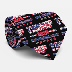 Trump 2020 Behålla Amerika Underbar Slips