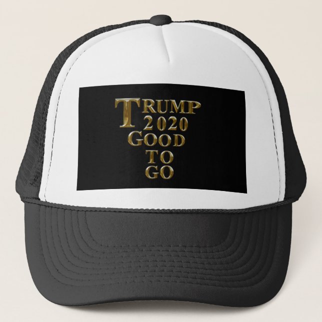 TRUMP 2020 BRA TILL GO KEPS (Framsida)