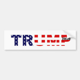 Trump 2020 Bumper-etikett Bildekal