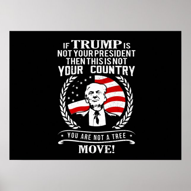 Trump 2020-citattecken poster (Framsidan)