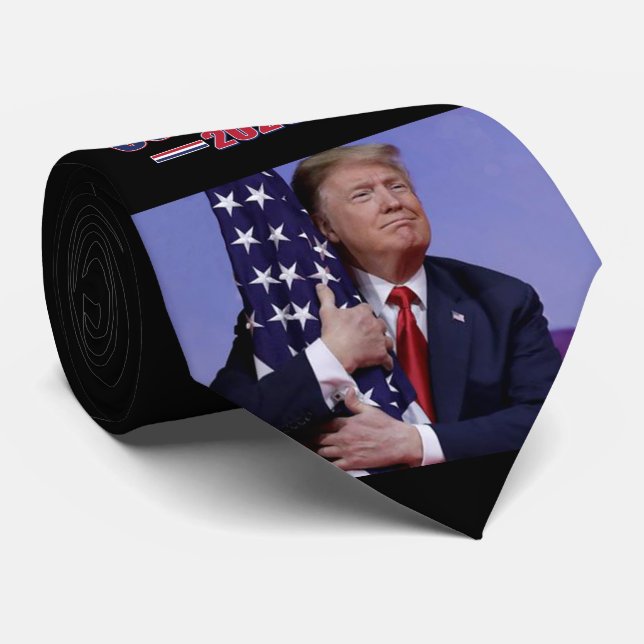 Trump 2020 Den Stora Amerikanska Återkomsten Slips (Rullad)
