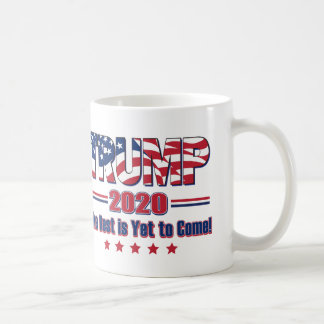 Trump 2020 Det bästa är fortfarande för Komen Kaffemugg