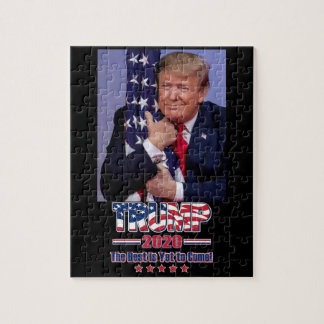 Trump 2020 Det bästa är fortfarande för Komen Pussel