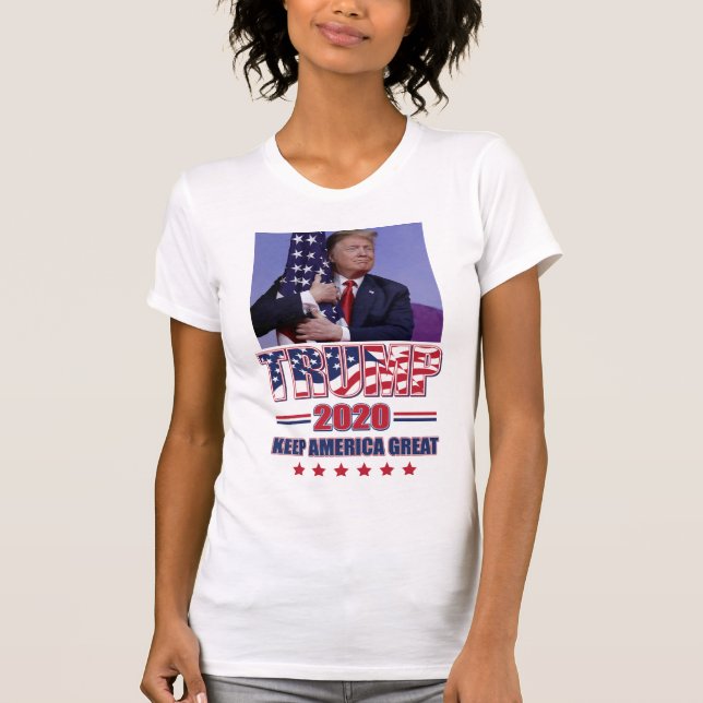 Trump 2020 Det bästa är fortfarande för Komen T Shirt (Framsida)