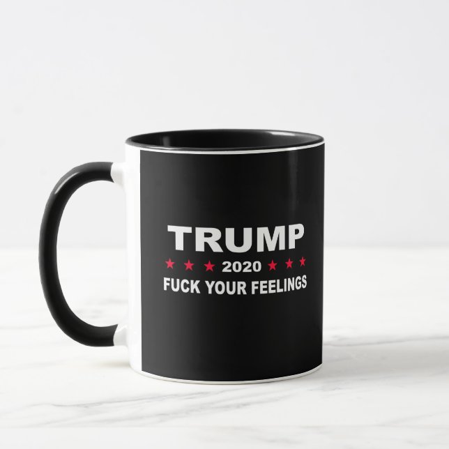 Trump 2020 Dina funktioner Mugg (Vänster)