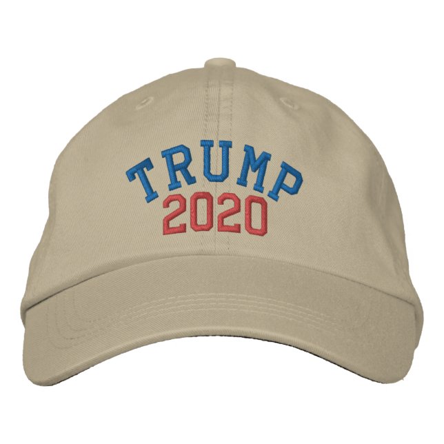 TRUMP 2020 Flex-it Cap Broderad Keps (Framsida)