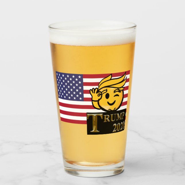 TRUMP 2020 GLASKOPP (Framsida fylld)