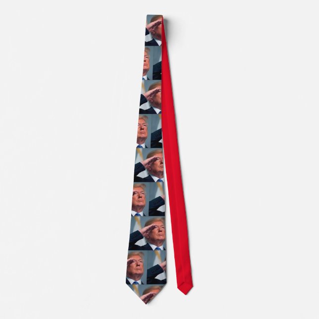 Trump 2020 Gör Amerika Underbart igen Slips (Framsida)