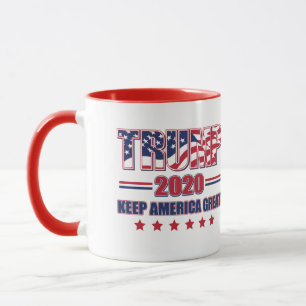 Trump 2020 Gör Amerika Underbart Mugg