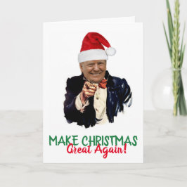 TRUMP 2020 Gör jul Underbarare igen! Kort