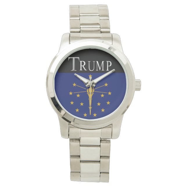 TRUMP 2020 INDIANA WATCH ARMBANDSUR (Framsida)