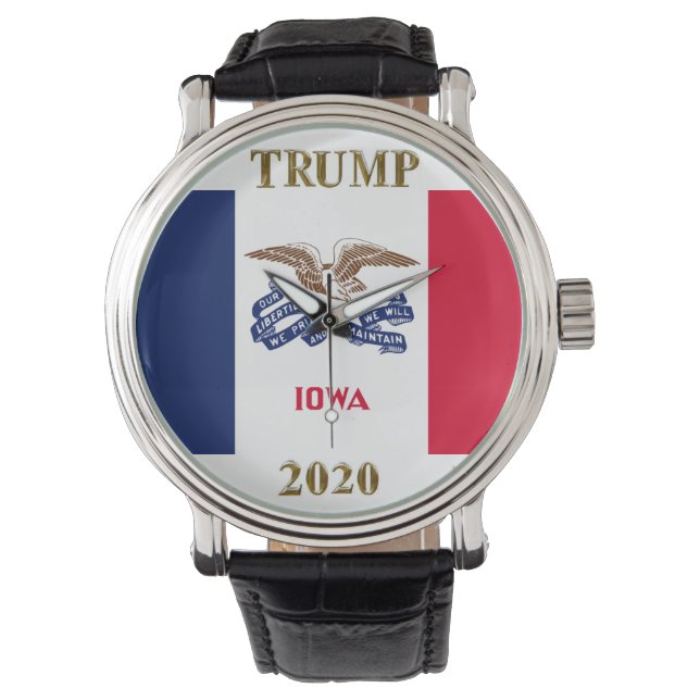 TRUMP 2020 IOWA WATCH ARMBANDSUR (Framsida)