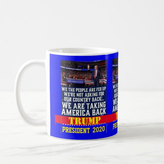 TRUMP 2020 KAFFEMUGG (Vänster)