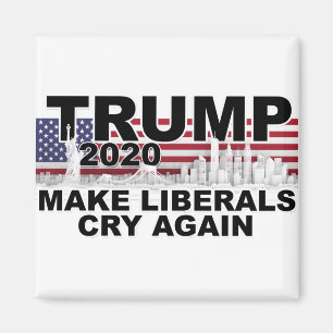 Trump 2020 Låt liberalerna Gråta igen Magnet