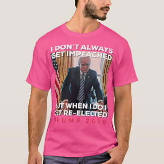 Trump 2020 Lustigt omvalt Konservativ Republica T Shirt
