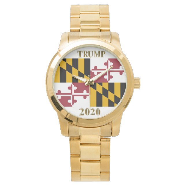 TRUMP 2020 MARYLAND WATCH ARMBANDSUR (Framsida)