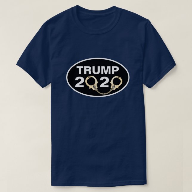 Trump 2020 med handklovar t shirt (Design framsida)