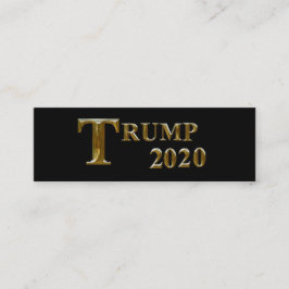 TRUMP 2020 MINI VISITKORT