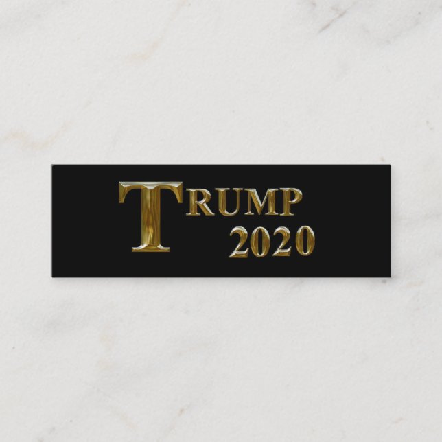 TRUMP 2020 MINI VISITKORT (Framsida)